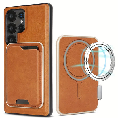 ExecLayer Pro – 2-in-1 Business Leather Wallet Case for Galaxy S Ultra & Plus Series