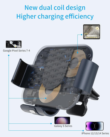 Fast Wireless Car Holder for Pixel Fold and Z Fold Series