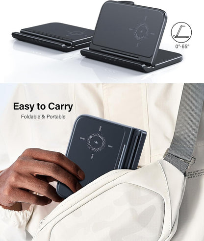 3 In 1 Fast Wireless Charger for Google Pixel Fold 9 Pro