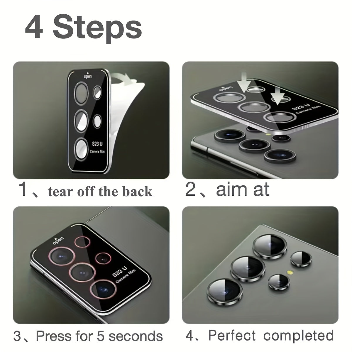 GlimmerGuard – Sparkling HD Lens Protection for S25 / S24 / S23 Ultra