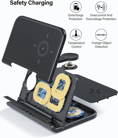 3 In 1 Fast Wireless Charger for Google Pixel Fold 9 Pro