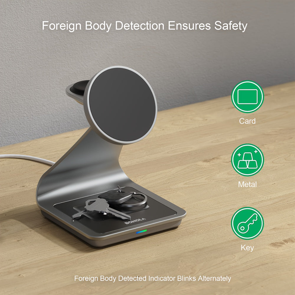 TriCharge Pro – 3-in-1 Fast Wireless Charger for Samsung S Series