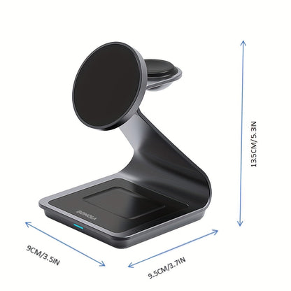 TriCharge Pro – 3-in-1 Fast Wireless Charger for Samsung S Series