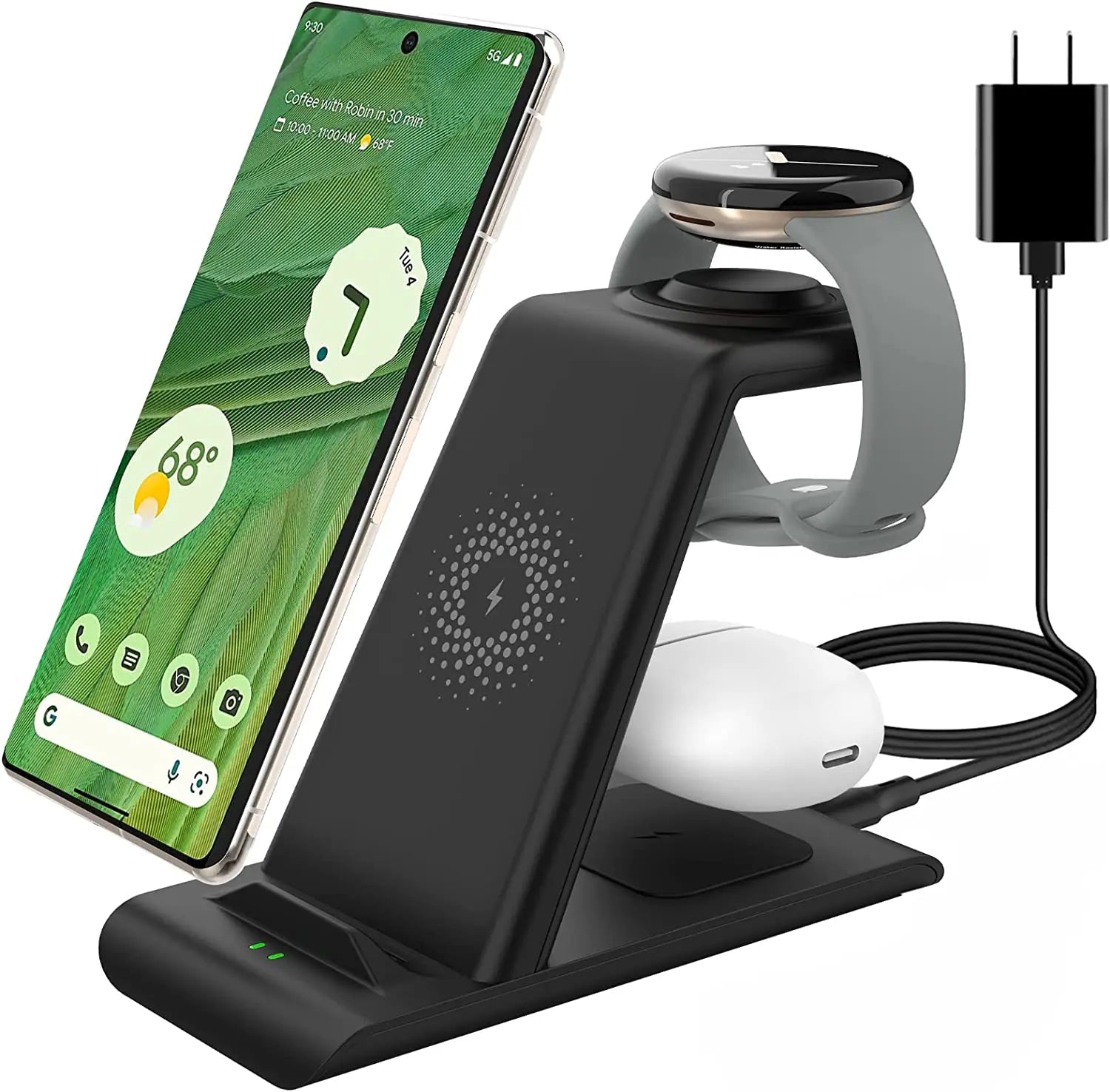 3 in 1 Wireless Charger for Google Pixel Ecosystem - Odin case