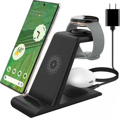 3 in 1 Wireless Charger for Google Pixel Ecosystem - Odin case