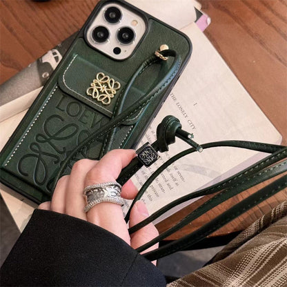 LuxFold™ Leather Wallet Case - iPhone Series