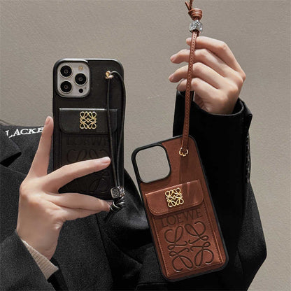 LuxFold™ Leather Wallet Case - iPhone Series