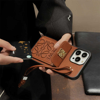 LuxFold™ Leather Wallet Case - iPhone Series