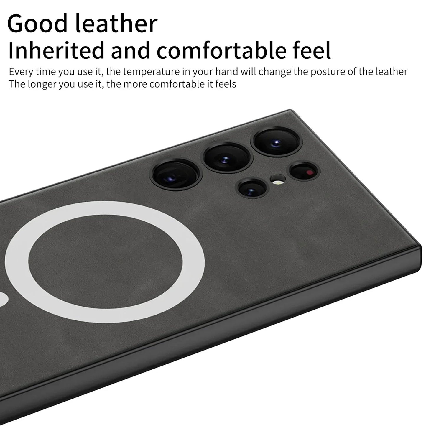 Shockproof Magnetic Wireless Charging S24 Ultra Case - Odin case