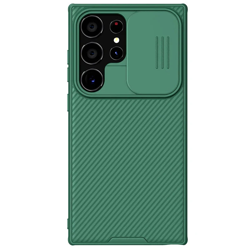 Shockproof S24 Ultra Case with Sliding Camera Protection - Odin case