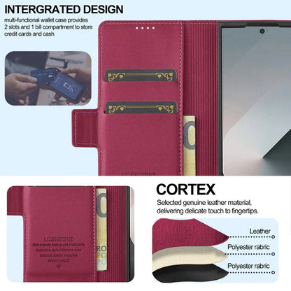 Leather Wallet Kickstand Case for Galaxy Z Fold Series