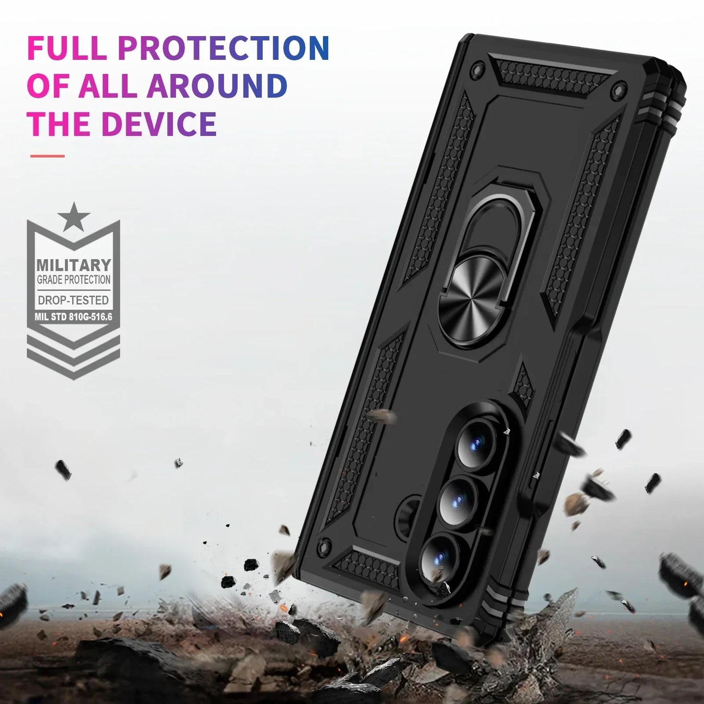 FortiFold Armor – Rugged Kickstand Case for Galaxy Z Fold Series