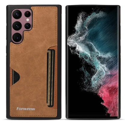 RetroVault™ Card Slot Leather Case