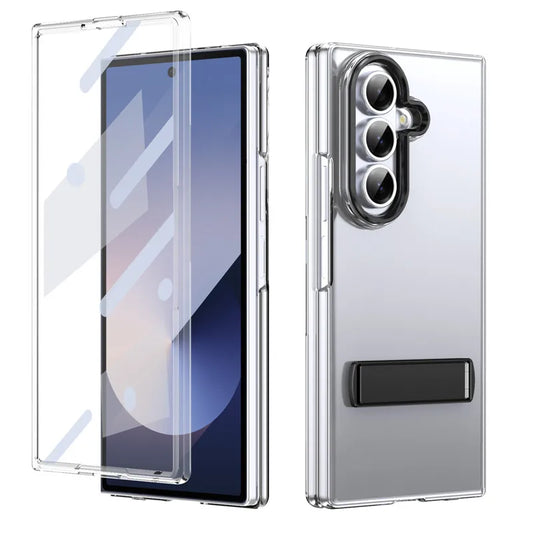 Transparent Kickstand Case for Galaxy Z Fold 7