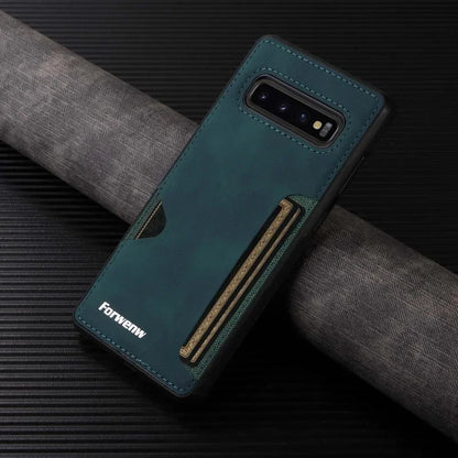 RetroVault™ Card Slot Leather Case