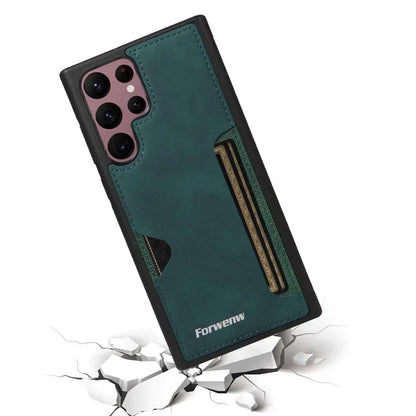 RetroVault™ Card Slot Leather Case