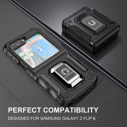 Military-Grade Armor Case for Galaxy Z Flip 3-6