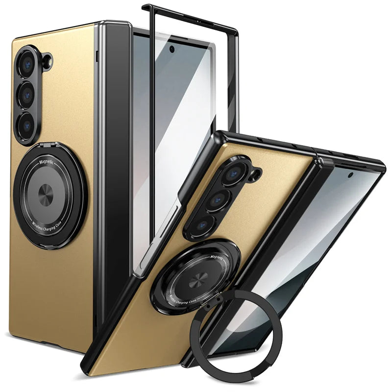 FoldGuard Max – MagSafe Armor Case with Kickstand for Z Fold Series