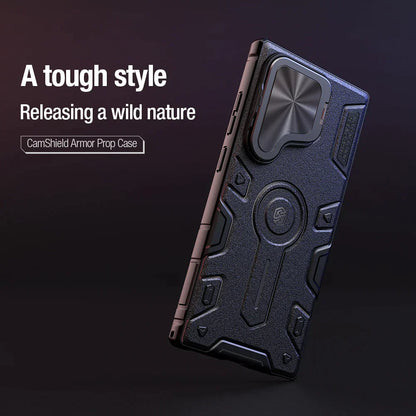 S24 Ultra Case Armor Case with Flip Lens Bracket - Odin case