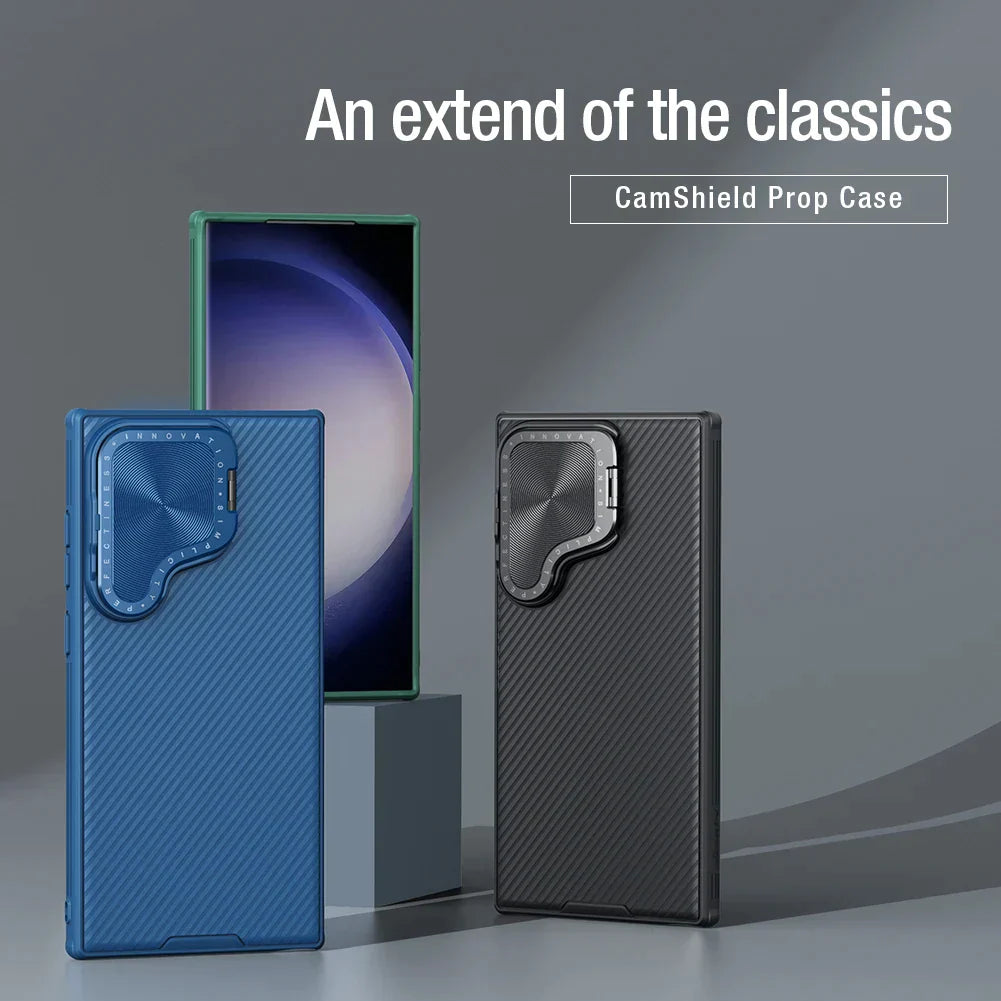 Shockproof S24 Ultra Case with Camera Protection Bracket - Odin case