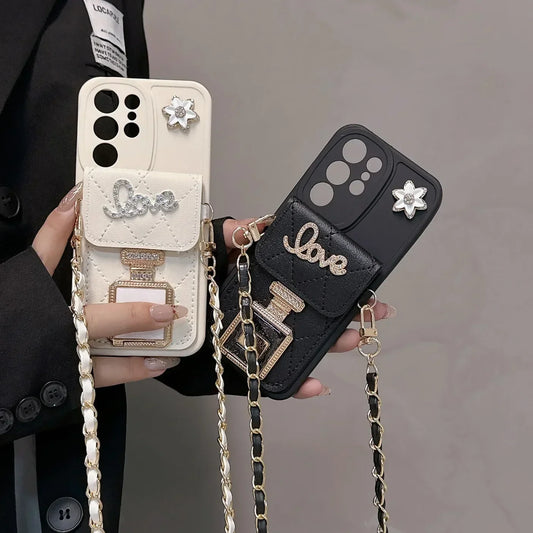 StrapLux Crossbody Wallet Case