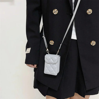 Leather Wallet Case with Lanyard for Samsung Galaxy Z Flip 5