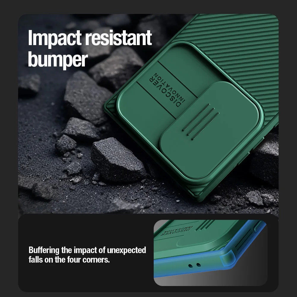 Shockproof S24 Ultra Case with Sliding Camera Protection - Odin case