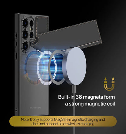 Magnetic 3-in-1 Wallet Case for Samsung S24 Series