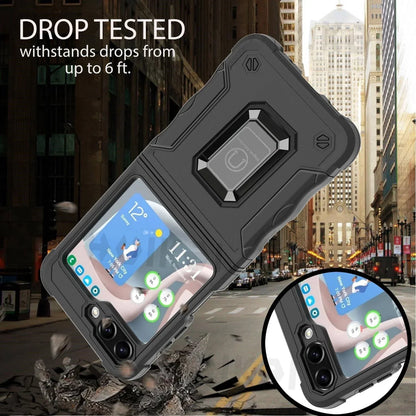 Military-Grade Armor Case for Galaxy Z Flip 3-6