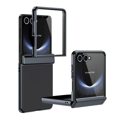 Metal Case with Full Hinge Protection for Galaxy Z Flip Series