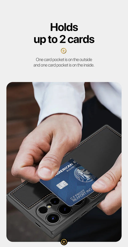 Magnetic 3-in-1 Wallet Case for Samsung S24 Series