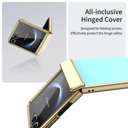 Metal Case with Full Hinge Protection for Galaxy Z Flip Series