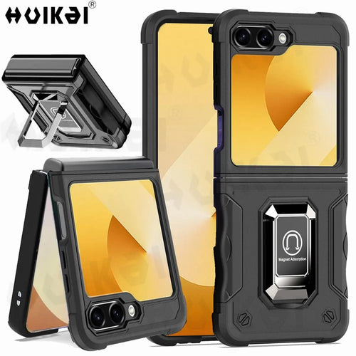 Military-Grade Armor Case for Galaxy Z Flip 3-6
