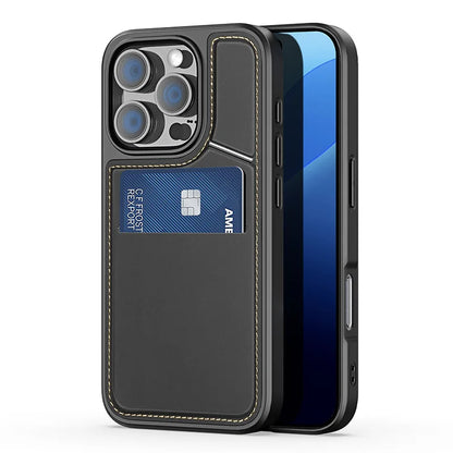 3-in-1 MagSafe Case for iPhone 13-16 Pro Max with Wallet & Stand