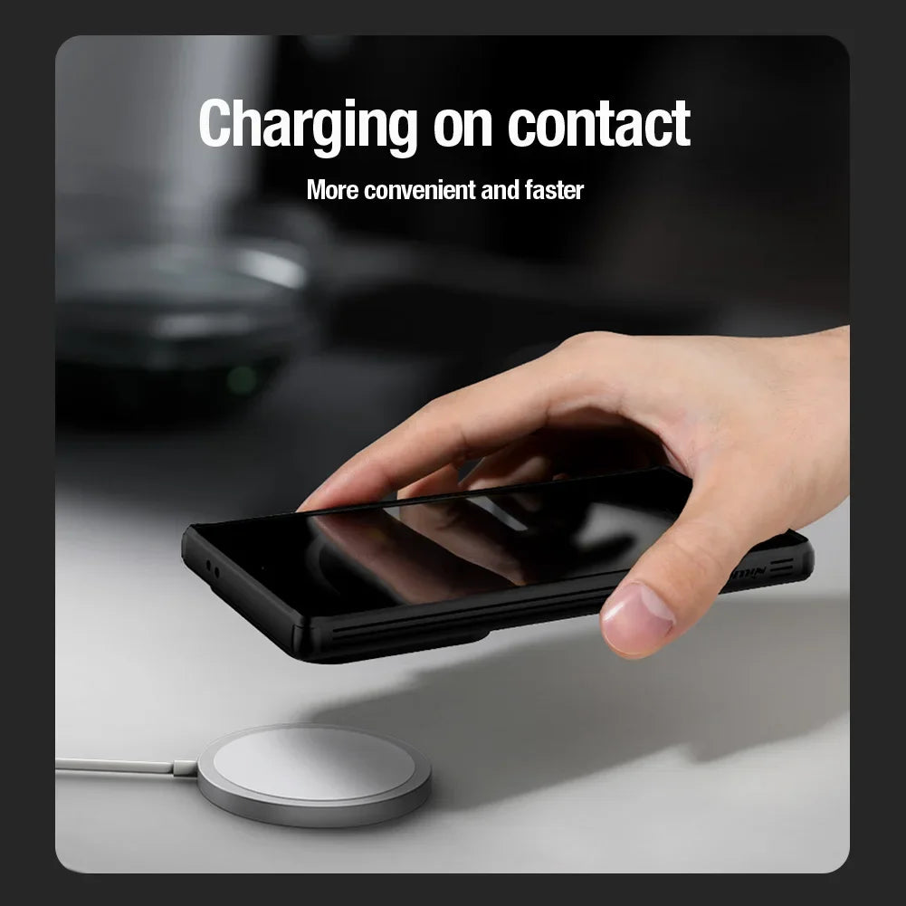 Magnetic S24 Ultra Case with Slide Lens Protection - Odin case