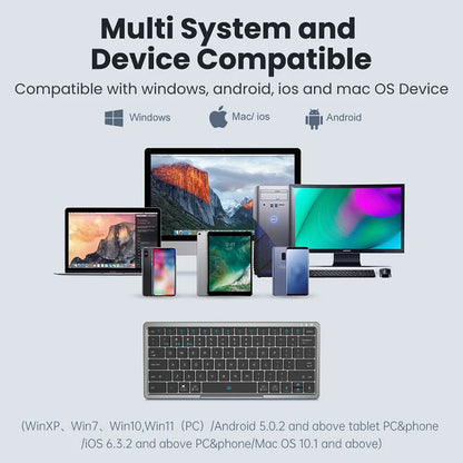 Folding Keyboard Wireless Bluetooth For Z Fold Series - Odin case