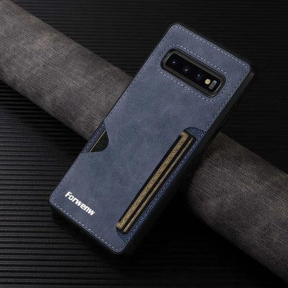 RetroVault™ Card Slot Leather Case