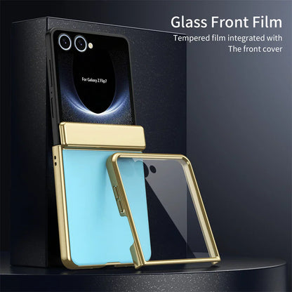 Metal Case with Full Hinge Protection for Galaxy Z Flip Series