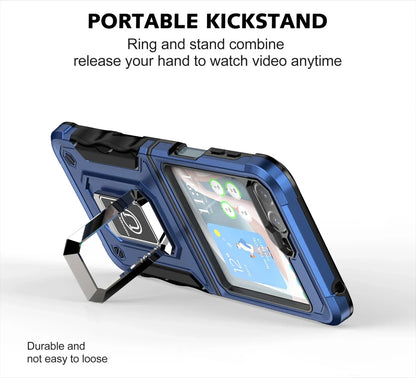 Military-Grade Armor Case for Galaxy Z Flip 3-6