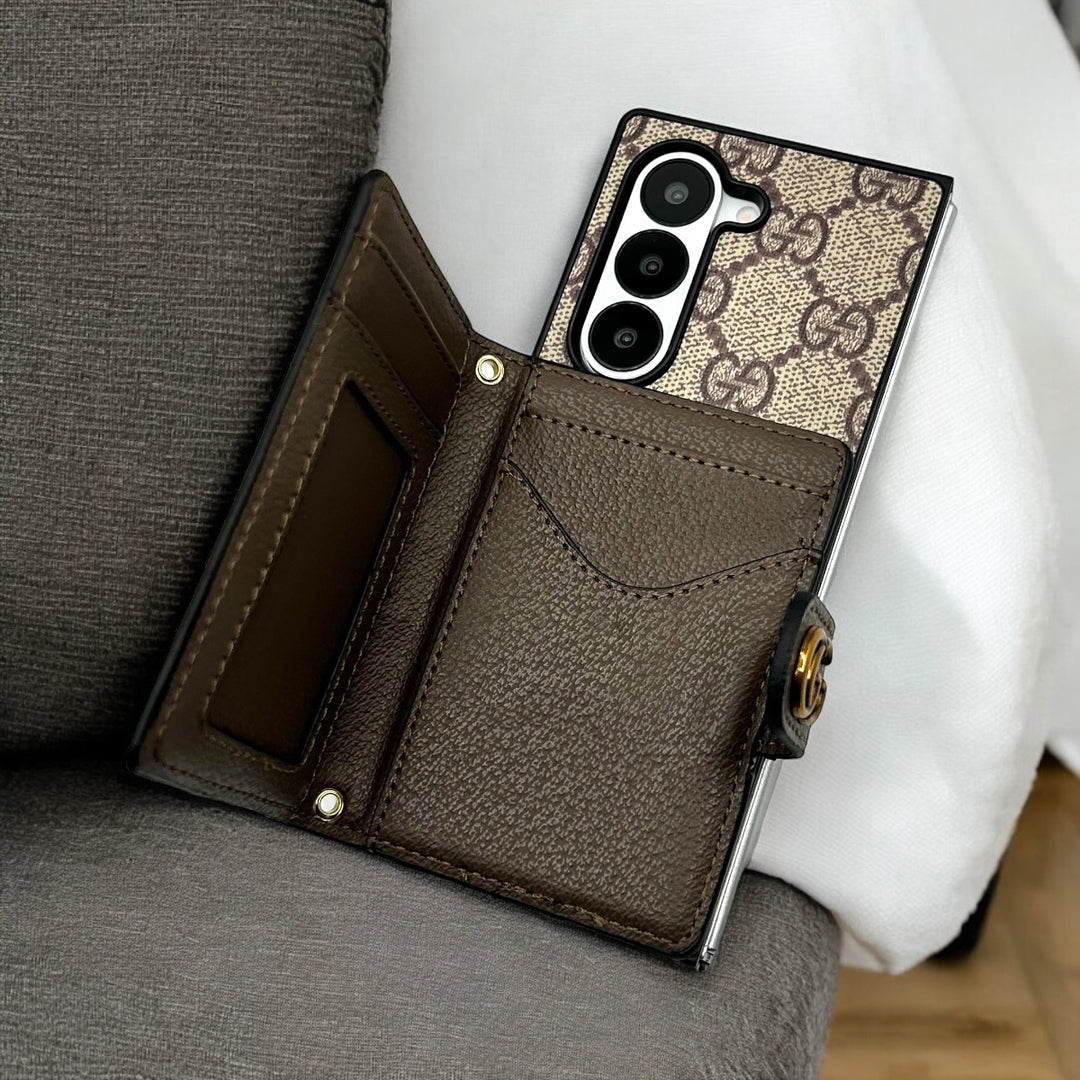 practical Beige Wallet Case
