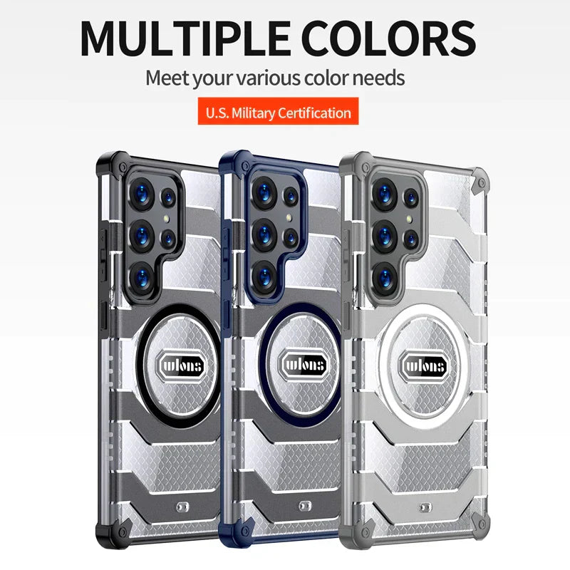 S24 Ultra Shockproof Magnetic Case - Odin case