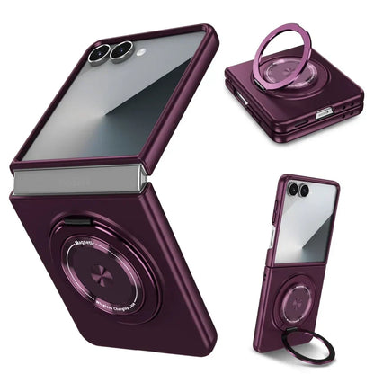 Full Protection Ring Case with MagSafe for Galaxy Z Flip Series
