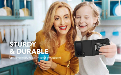 Military-Grade Armor Case for Galaxy Z Flip 3-6