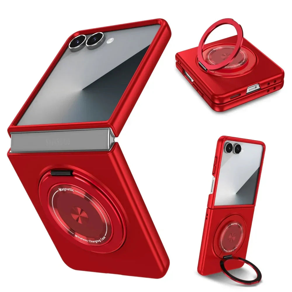 Full Protection Ring Case with MagSafe for Galaxy Z Flip Series