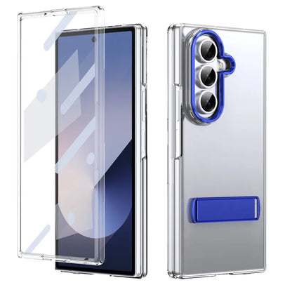 Transparent Kickstand Case for Galaxy Z Fold 7