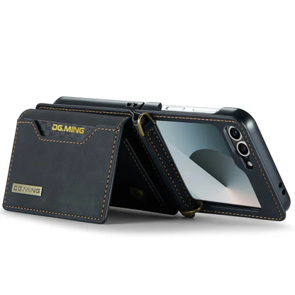 Leather Wallet Case for Galaxy Z Flip 3-6