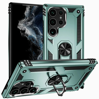 Shockproof S24 Ultra Case with with Metal Ring Bracket - Odin case