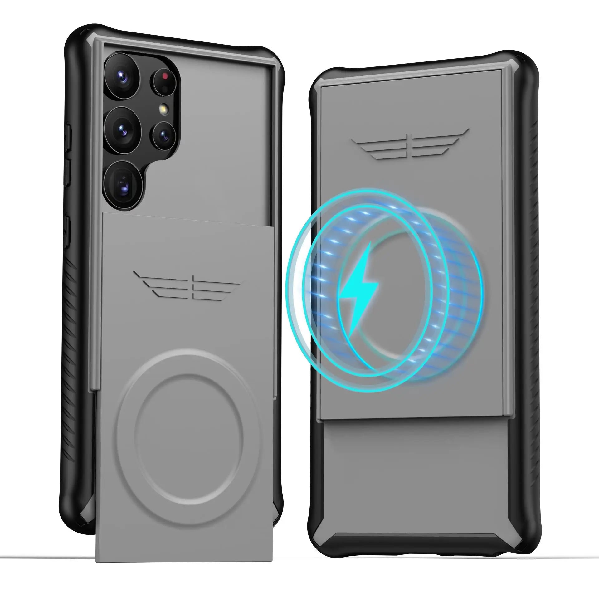Shockproof Wireless Charging S24 Ultra Case with Camera Protection - Odin case