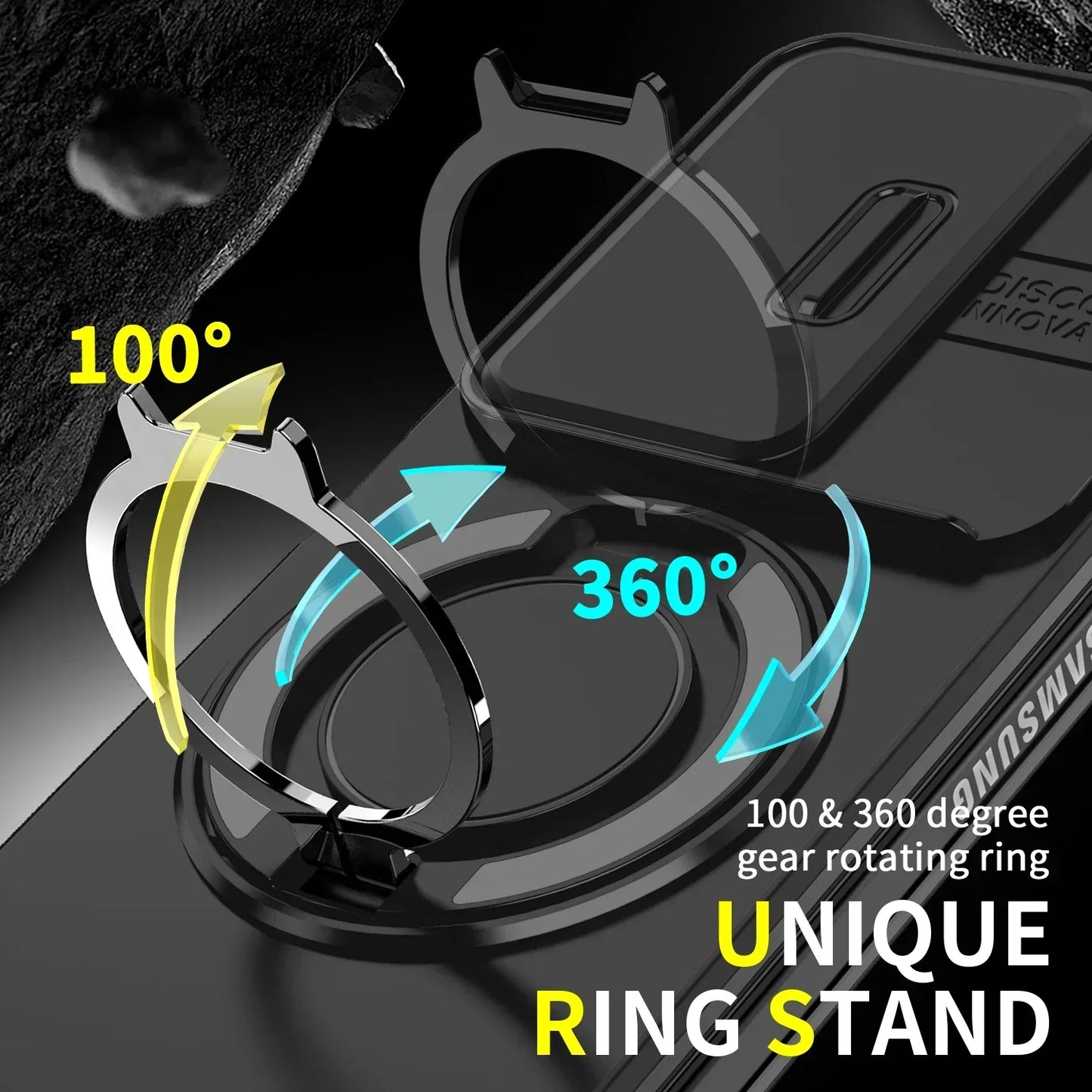 MagShield Fold – Magnetic Kickstand Case with Camera Cover for Z Fold