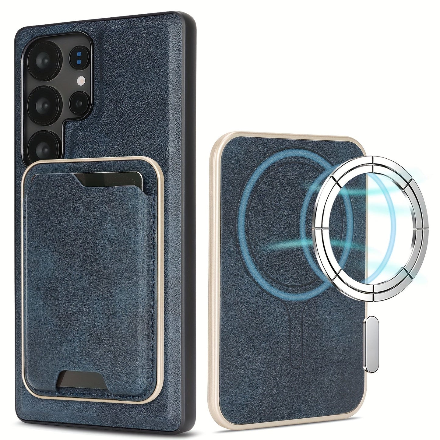 ExecLayer Pro – 2-in-1 Business Leather Wallet Case for Galaxy S Ultra & Plus Series